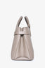 Burberry Taupe Leather Banner Bag with Strap