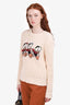 Gucci x Disney 2021 Beige Donald Duck Print Jumper Size S