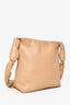 The Row Beige Leather Shoulder Bag