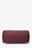 Fendi Burgundy Leather 'By The Way' Bag with Strap