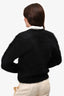 Toteme Black Alpaca V-Neck Sweater Size S