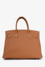 Hermès 2020 Gold Togo Leather Birkin 30 GHW