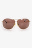 Pre-Loved Chanel™ CC Aviator Tinted Sunglasses