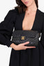 Pre-Loved Chanel™  2010-11 Black Lambskin Paris-Byzance Surpique Chevron Flap Bag