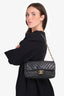 Pre-Loved Chanel™  2010-11 Black Lambskin Paris-Byzance Surpique Chevron Flap Bag