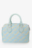 Louis Vuitton Blue/Yellow Stardust Monogram Empreinte Leather Speedy 20