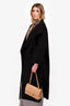 Toteme Black Wool/Cashmere Signature Coat Size S