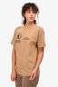 Balenciaga 2021 Brown WFP Printed T-Shirt Size XS