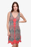 Missoni Pink Wool Tweed Dot Detailed Sleeveless Dress Est. Size M (As Is)