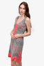 Missoni Pink Wool Tweed Dot Detailed Sleeveless Dress Est. Size M (As Is)