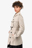 Burberry Beige Short Trench Trench Size 4