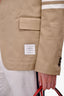 Thom Browne Tan Striped Blazer Size 3 Mens