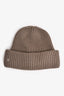 Hermès Taupe Cashmere/Mohair Ribbed Toque