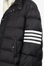 Thom Browne Black 4-Bar Padded Coat Size 1 Mens