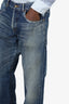 Saint Laurent Blue Denim Straight Leg Jeans Size 38 Mens