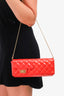 Pre-Loved Chanel™ 2008-09 Red Patent Leather Double Sided Reissue Baguette Bag