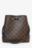 Louis Vuitton Monogram/Black NeoNoe MM Shoulder Bag