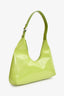 By Far Green Patent Leather 'Amber' Shoulder Bag