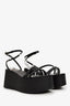 Gianvito Rossi Black Platform Sandals Size 38