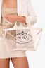 Prada Clear PVC Logo Tote (As Is)