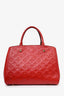 Louis Vuitton 2014 Red Empreinte Leather Montaigne BB with Strap