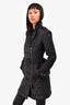 Burberry Brit Black Quilted Padded Coat Size XS