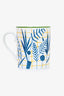 Hermès White Multicolour Porcelain 'Walk In The Garden' Mug