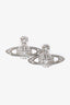 Vivienne Westwood Silver Toned Orb Earrings