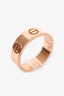 Cartier 18K Rose Gold Love Ring Size 51