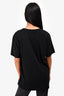 Mochino Black Logo Printed T-Shirt Size 42 US