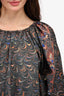 Ulla Johnson Black/Orange Blouse Size 6