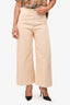 Proenza White Label Tan Denim Straight Leg Pants Size 28