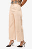 Proenza White Label Tan Denim Straight Leg Pants Size 28