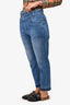 Brunello Cucinelli Blue Denim Cropped Jeans Size 4