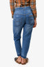 Brunello Cucinelli Blue Denim Cropped Jeans Size 4