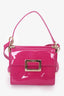 Roger Vivier Pink Patent Miss Viv Shoulder Bag