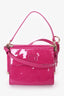 Roger Vivier Pink Patent Miss Viv Shoulder Bag