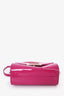 Roger Vivier Pink Patent Miss Viv Shoulder Bag