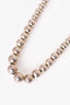 Tiffany &Co. Sterling Silver Hardware Graduated Ball Necklace