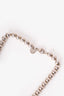 Tiffany &Co. Sterling Silver Hardware Graduated Ball Necklace