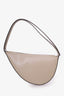 Toteme Beige Leather Scooped Sling Shoulder Bag