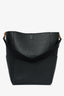 Celine Black Leather Seau Sangle Shoulder Bag (As Is)