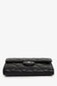 Pre-Loved Chanel™ 2022 Black Caviar Small Classic Flap Wallet