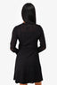 M Missoni Black Knit Dress With Slip Size 42