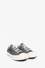 Comme des Garçons Play x Converse Grey Graphic Print Sneakers Size 10.5 Mens