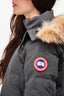 Canada Goose Black Chelsea Fur Hooded Parka Size L