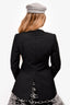 Dolce & Gabbana Black Pinstripe Blazer Size 42