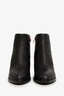 Alexander Wang Black Leather Rose Gold Hardware Ankle Boots Size 35.5