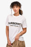 Burberry London White Double Logo T-Shirt Size XXS Mens