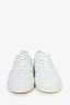 Stuart Weitzman White Leather Sneakers Size 36.5